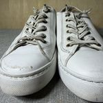 Paul Green Women’s White Leather Lace-Up Sneakers Size 5.5 | Casual Comfort Photo 3