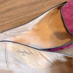 Tahari  ‘Clementine’ Burgundy Suede Smoking Slipper Loafers, Size 7 Photo 4