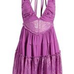 Free People Spring Fling Romper Purple XS NWT Photo 3
