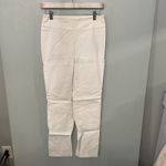 Nic+Zoe  White Stretch Pants Trousers Cropped Leg Women Size 2 Photo 1