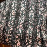 Jill Stuart  Size S Semi sheer mixed pattern stripe & floral ruffle burst sleeve Photo 7