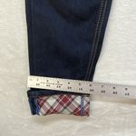 GRACE IN LA  Jeans Womens 31 cropped‎ quilted pockets plaid cuffs Photo 8