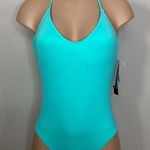 La Blanca New.  aquamarine swimsuit. Size 10. Retails $129 Photo 0
