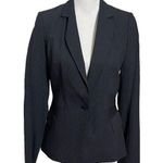 Reiss  Paige Single Breasted Blazer Pin Stripe Navy Blue Womens Size 4 Photo 0