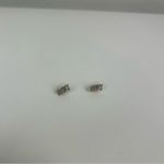 Kate Spade Bride, Mrs, wifey gift bundle of clutch, hat, luggage tag and earrings Photo 11