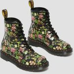 Dr. Martens 1460 Floral Bloom Leather Lace-Up Boots, Size US 5 | UK 3 | EU 36 NEW Photo 0