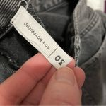 PacSun Grey Black Patches 90s Boyfriend Jeans High Rose Baggy Womens 30 Fall Photo 8