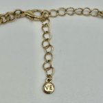 Victoria Emerson bright statement necklace - new! blue green coral gold peach Photo 2