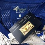 Nba  New Jersey Nets Womens Jersey Top Harwood Classics White Blue M Photo 2