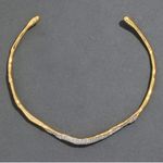 Alexis Bittar NWOT  Gold and Silver Molten Bracelet Photo 0