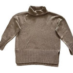 Free Assembly Women’s Small Brown Speckled Turtleneck Long Sleeve Sweater Photo 0