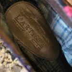 L'ATISTE L'Artiste By Spring Step Tan Leather Booties sz 39US 8.5 Knit Zipper Ankle Boots Photo 5