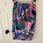 J.Crew Tie-back Tulip Skirt in Ratti Kaleidoscope Floral. Size 2. Photo 5