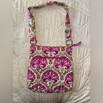 Vera Bradley  Purple and Green Floral Crossbody Bag Photo 3