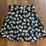 YESSICA black & white palm tree flounce skirt, size S Photo 2