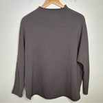 Frank & Eileen  Effie Long-Sleeve Funnel Neck Capelet Triple Fleece brown small Photo 7