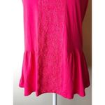 Adrianna Papell • Embroidered Peplum Tank Top Photo 9