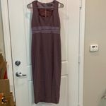 Tahari  Purple Long A-Line Gown Formal Dress Bridesmaid Size 4 EUC #4586 Photo 1