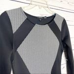 XOXO Black & White Geometric Long Sleeve Bodycon Mini Dress Size 4 Small Photo 7
