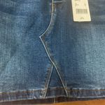 A loves A New  short dark wash blue denim mini  skirt Photo 6