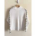 Tahari  Sweater Women's Small‎ Cream Viscose Pullover Stretch NWT Photo 1