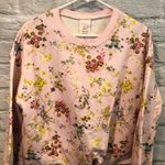 Cinq à Sept Cinq A Sept Sz Small Parker Sakura Floral Tie-Dye Pullover Sweatshirt Knot Front Photo 2