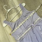 Socialite Y2K Mesh Tank Top lace swiss dot womens Purple (large) party vintage Photo 2