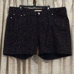 Levi's Levi’s Mid Length Ditsy Floral Black Rose Print Shorts Photo 0