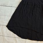Soft Surroundings crisscross back dress size petite medium tank black high low Photo 5