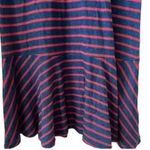 Kensie Women's red and blue Striped Knit Dress Multicolor Short Sleeve Size S Photo 7