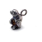 Vintage Women's Monkey 3D Sterling Silver Bracelet Charm Necklace Pendant Photo 1