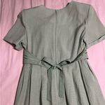 Flower Fairy Green Midi Dress with Vest Floral Details Size 10 Photo 5