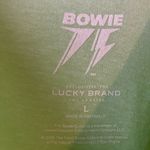 Lucky Brand NWT  Bowie Logo Tee Paradise Green Large Photo 7