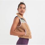 For Love & Lemons Pink Teddy Sherpa Vest Medium Photo 1