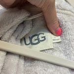 UGG  Soft Cream Hooded Robe Above the Knee Hooded with Waist Tie Women Size Large Photo 2