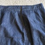 Outback Red  Chambray Blue Mini Skirt A Line Size 6 Photo 8