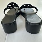 Tory Burch Miller Wedge Sandals Perfect Black, 10.5 Photo 7