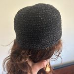 Cap Stylish Black Knit Cap one size for all! Cool hat! Clean Photo 7