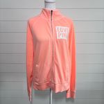 Victoria's Secret PINK Full Zip‎ Athletic Jacket Orange Size M Size M Photo 2