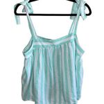 Stoney Clover Lane NWOT  X Target Striped Linen Blend Cropped Tank Top Photo 0