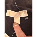 Michael Kors NWT! DERBY FAUX FUR TRIM SHORT SLEEVE SWEATER SIZE XL Black. $150. Photo 14