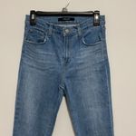 J Brand  Ruby Jeans High Waisted Skinny with Lace Detail Size 26 EUC Photo 1