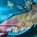 Japan Kimono Chinese Cheongsam Green Satin Oriental Womens Size 40 Zip Vintage Photo 8