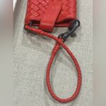 Bottega Veneta  Red Intrecciato Leather Bag Photo 4