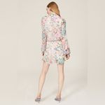 Rococo Sand‎ Lelia Floral Wrap Mini Dress in Size XL Pink Photo 3