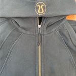 Lululemon Army green lulu scuba hoodie with gold zipper Photo 2