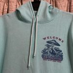 Fresh Laundry Welcome To Paradise Graphic Hoodie Green Size L Photo 1
