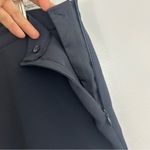 Lafayette 148 Bleeker Dark Blue Woven Trouser Dress Pants Size 16 Photo 9