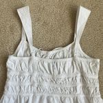 Like New Aritzia Sunday Best Martine Poplin Mini Dress in White Women’s Large Photo 5