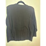 Victoria Jones Vintage  Halloween Beaded Long Sleeve Black Tee Size Large L Photo 4